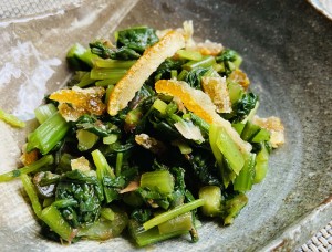 おとな部門グランプリ受賞葉物野菜の香り和えの写真