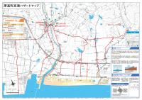 厚真町高潮ハザードマップ